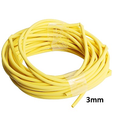 Yellow Heat Shrink (3mm) 1meter