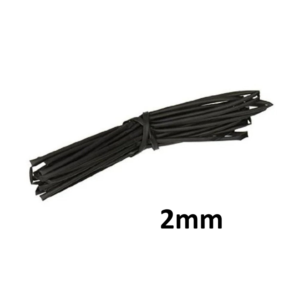 Black Heat Shrink (2mm) 1meter