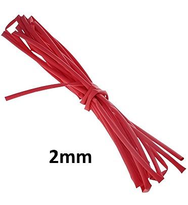Red Heat Shrink (2mm) 1meter