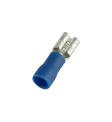 Female Terminal Insulated (FDD2-187/5) Blue