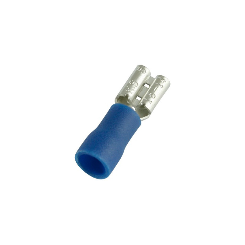 Female Terminal Insulated (FDD2-187/5) Blue