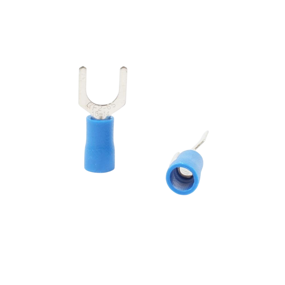 Furcate Terminal Insulated (SV2-6) Blue