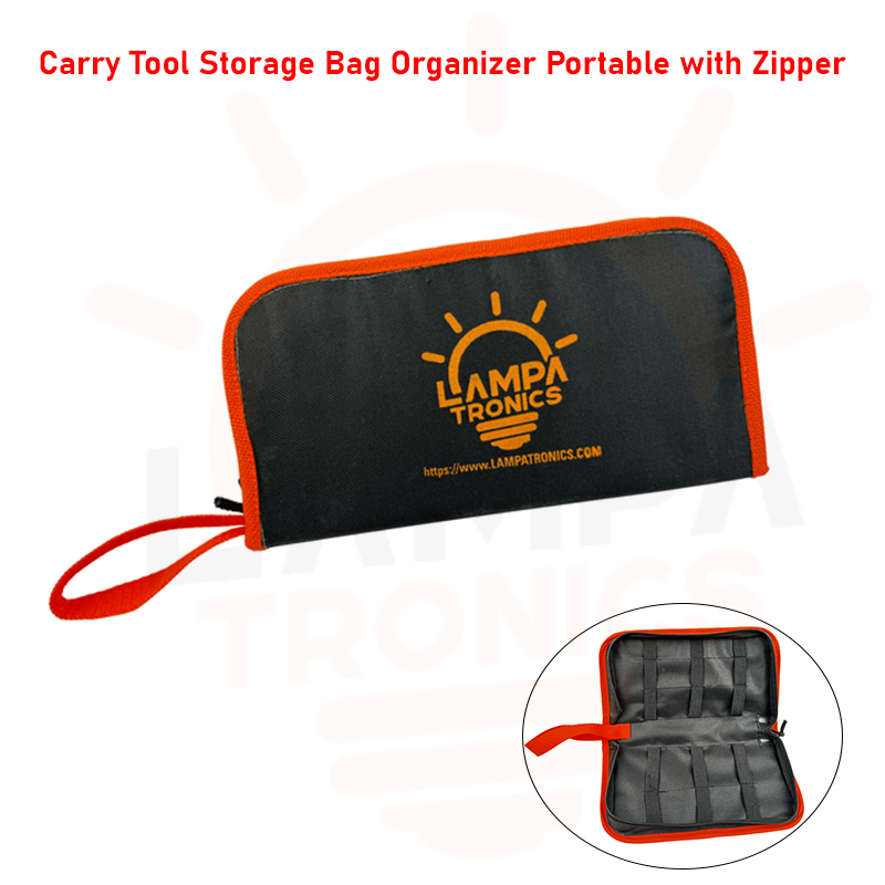Carry Tool Storage Bag Organizer Portable with Zipper