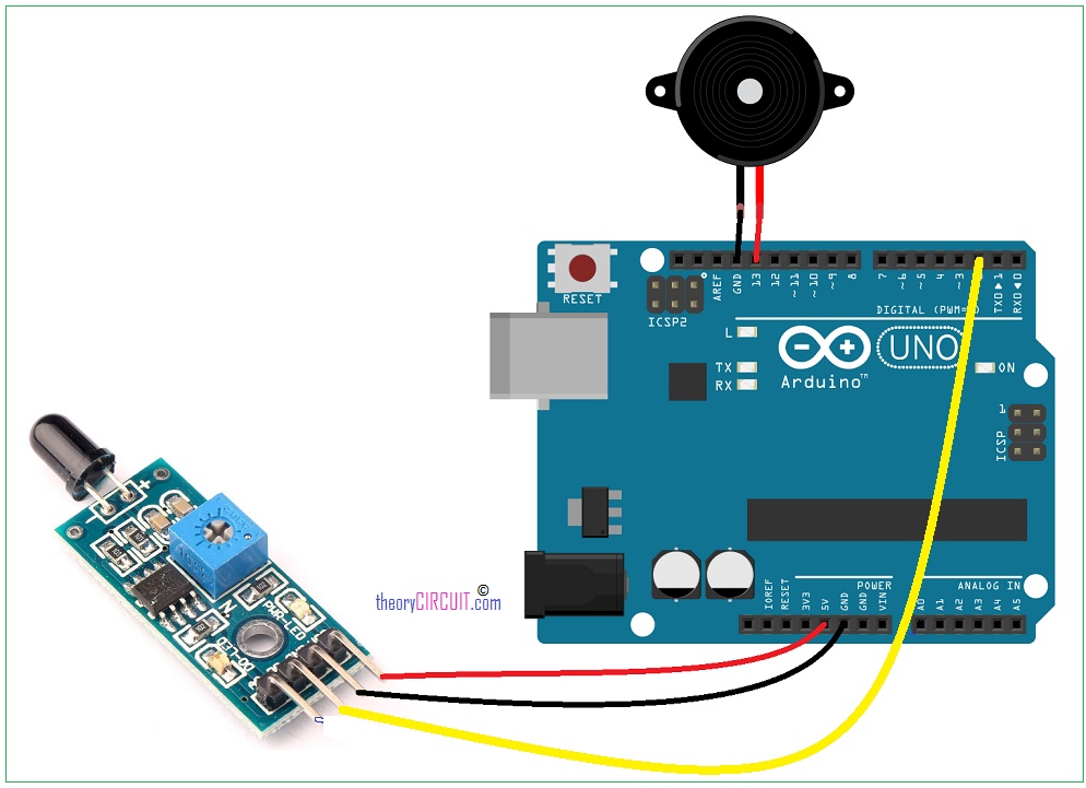Flame Sensor Module 3Pin