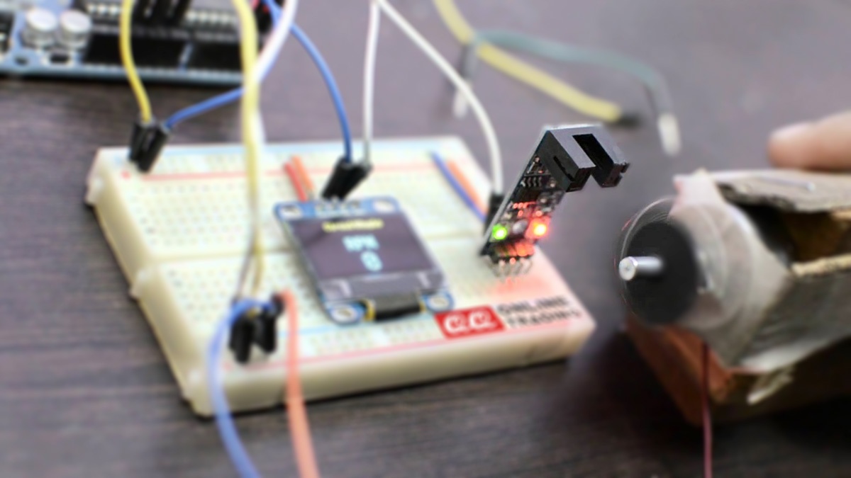 Motor Speed Measuring Sensor (Infrared) Motor Encoder