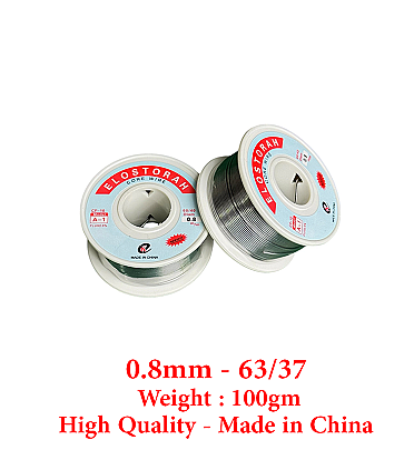 Elostorah Solder Wire 100g High Quality (0.8mm - 63/37) For Soldering Iron