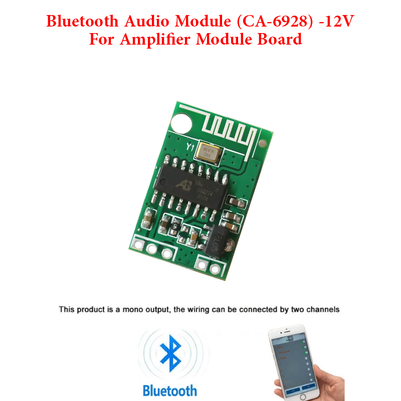 Bluetooth Audio Module (CA-6928) -12V For Amplifier Module Board