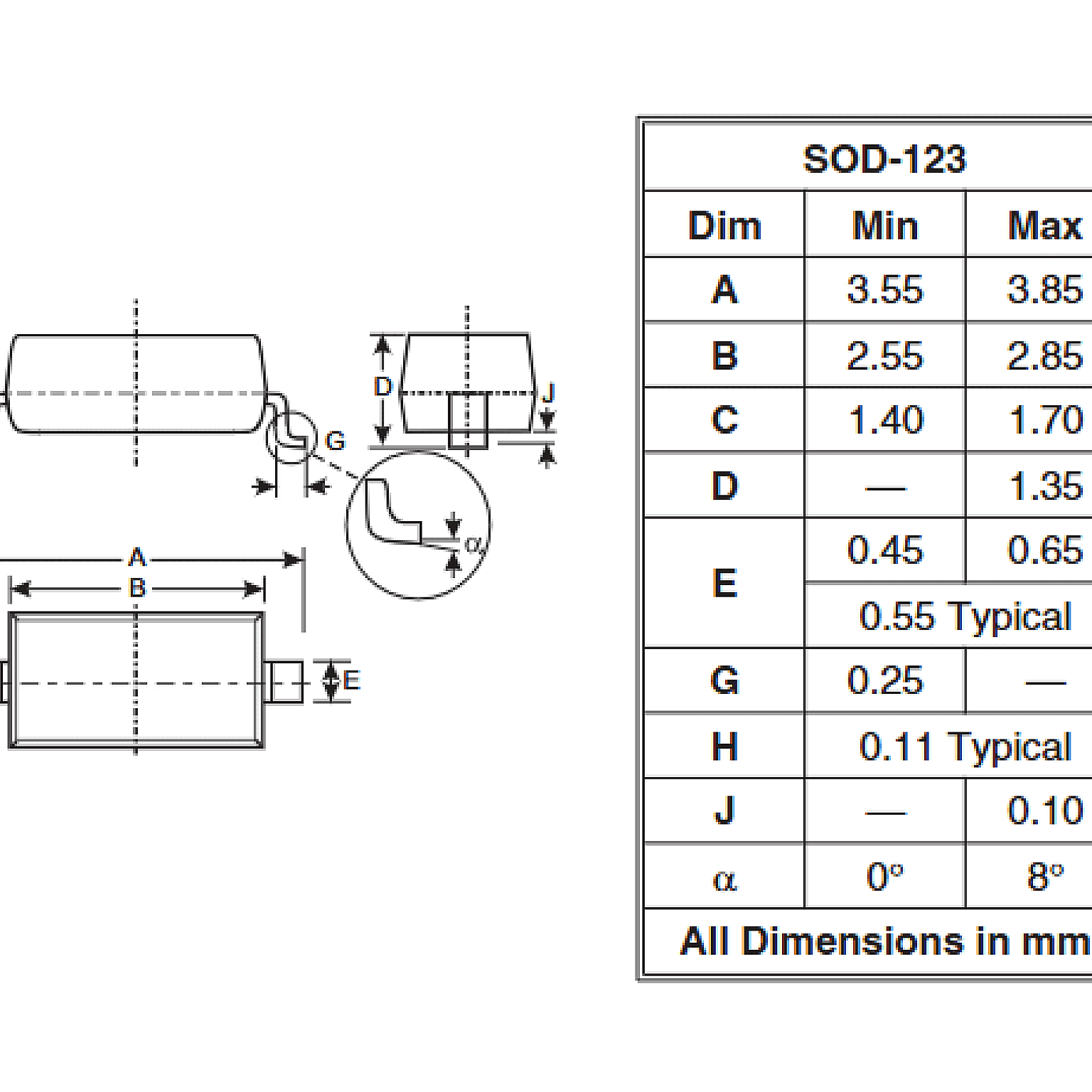 SMD TVS Diode (5V) SD05.TCT