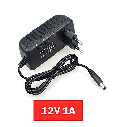 DC Power Adapter (12VDC - 1A)