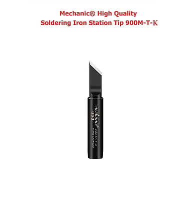 Mechanic® High Quality Soldering Iron Station Tip 900M-T-K (Black)