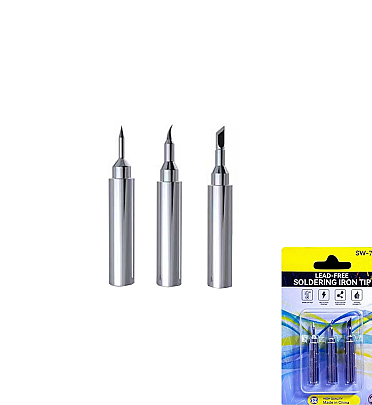 Soldering Iron Tips M&R For Hot Air Rework Station 3Pcs (SW-727)