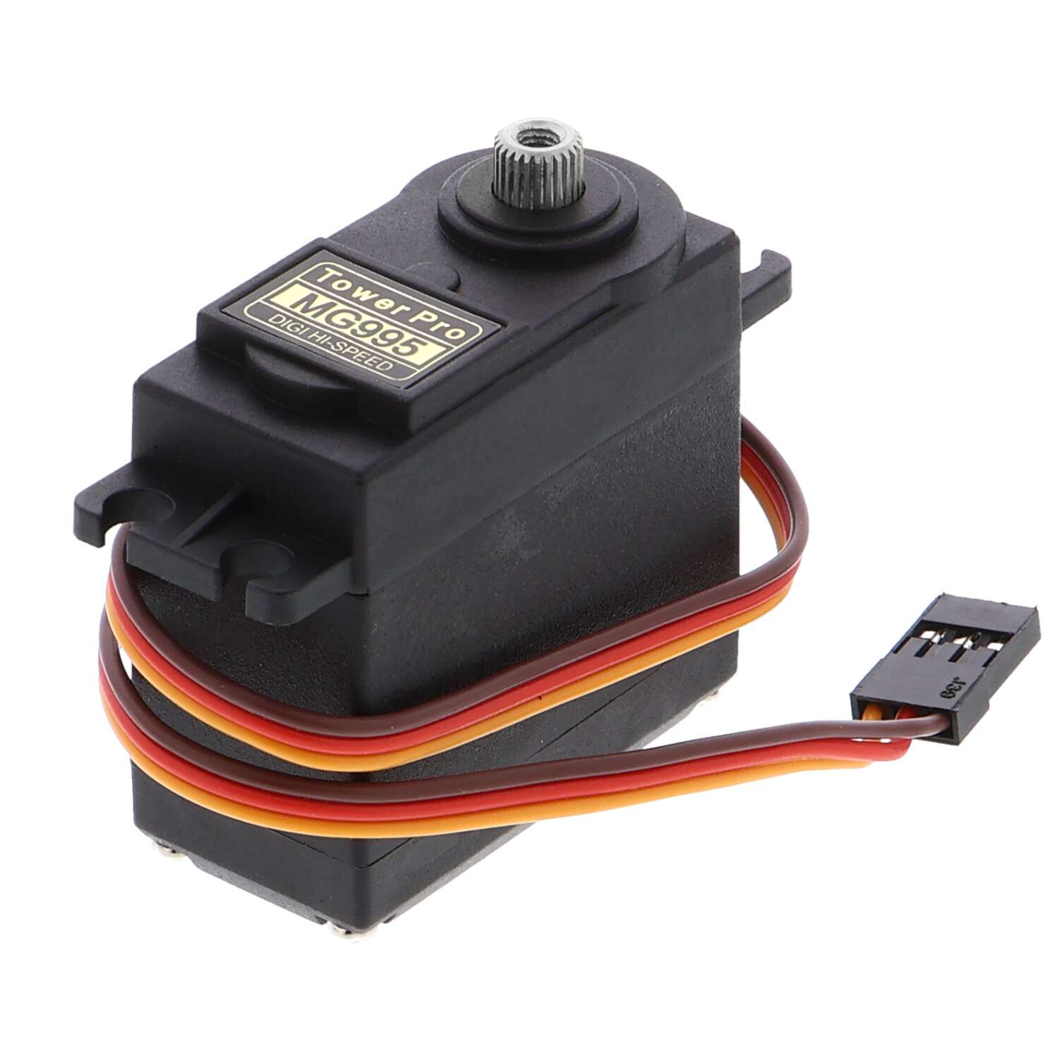Servo Motor MG995 Half Metal Gear 180 Degree (With Accessories)