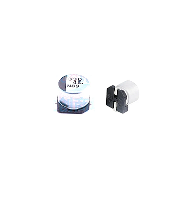 SMD Aluminum Electrolytic Capacitor (330UF-4V) 6.3x6mm
