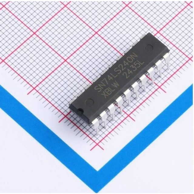 74240 (Octal 3-STATE Buffer/Line Driver/Line Receiver IC DIP-20 )