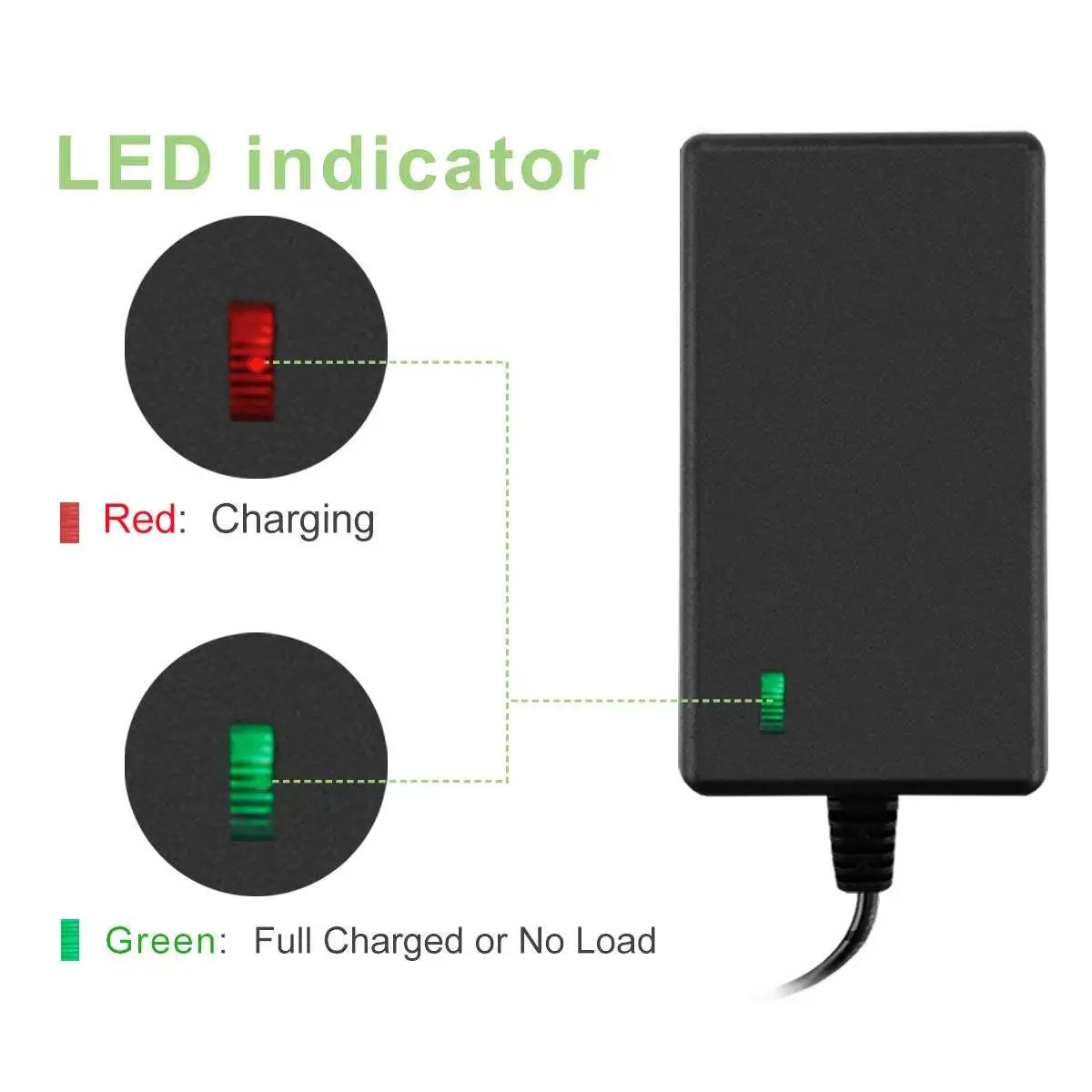 Lithium Battery Charger 3S - 12.6V - 2A  Adapter 5.5X2.1mm