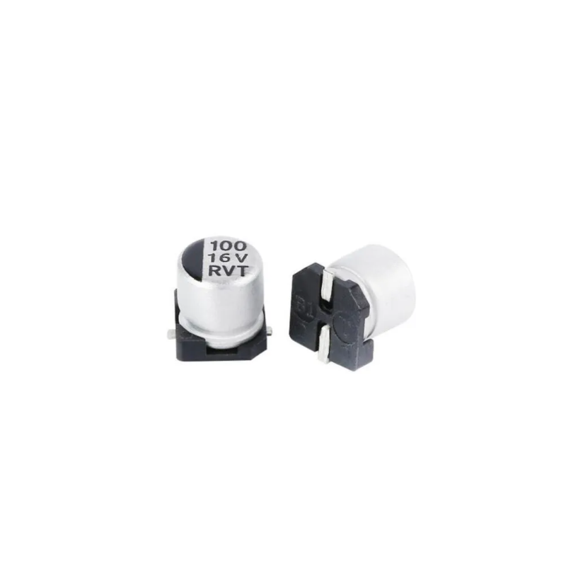 SMD Aluminum Electrolytic Capacitor (100UF-16V) 6.3x6mm