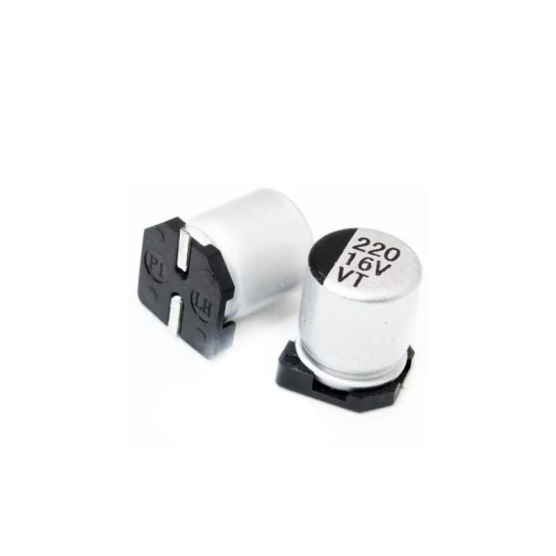 SMD Aluminum Electrolytic Capacitor (220UF-16V) 6.3x8mm