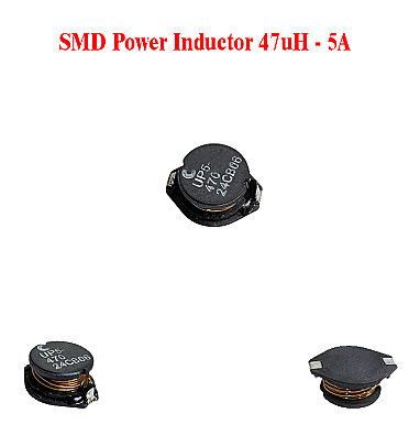 SMD Power Inductor 47uH - 5A