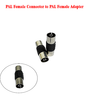 PAL Female Connector to PAL Female Adapter