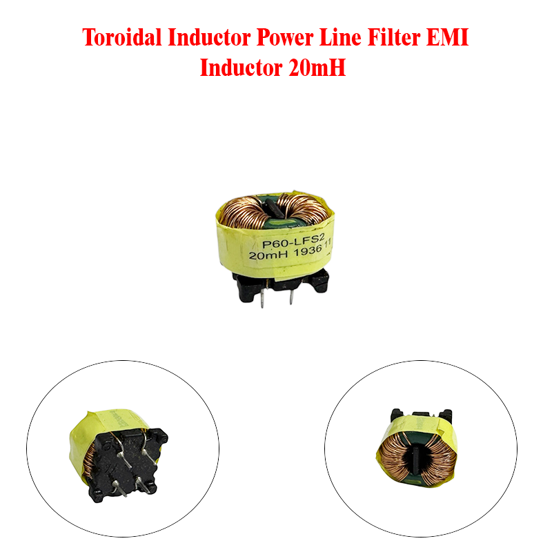 Toroidal Inductor Power Line Filter EMI Inductor 20mH