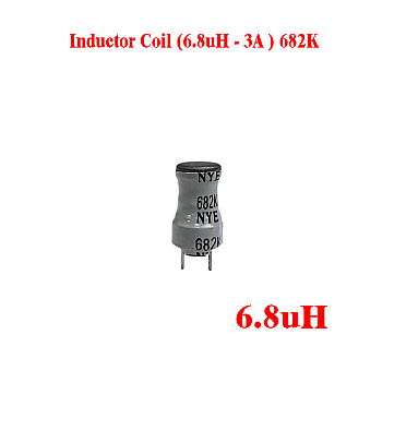 Inductor Coil (6.8uH - 3A ) (682K)