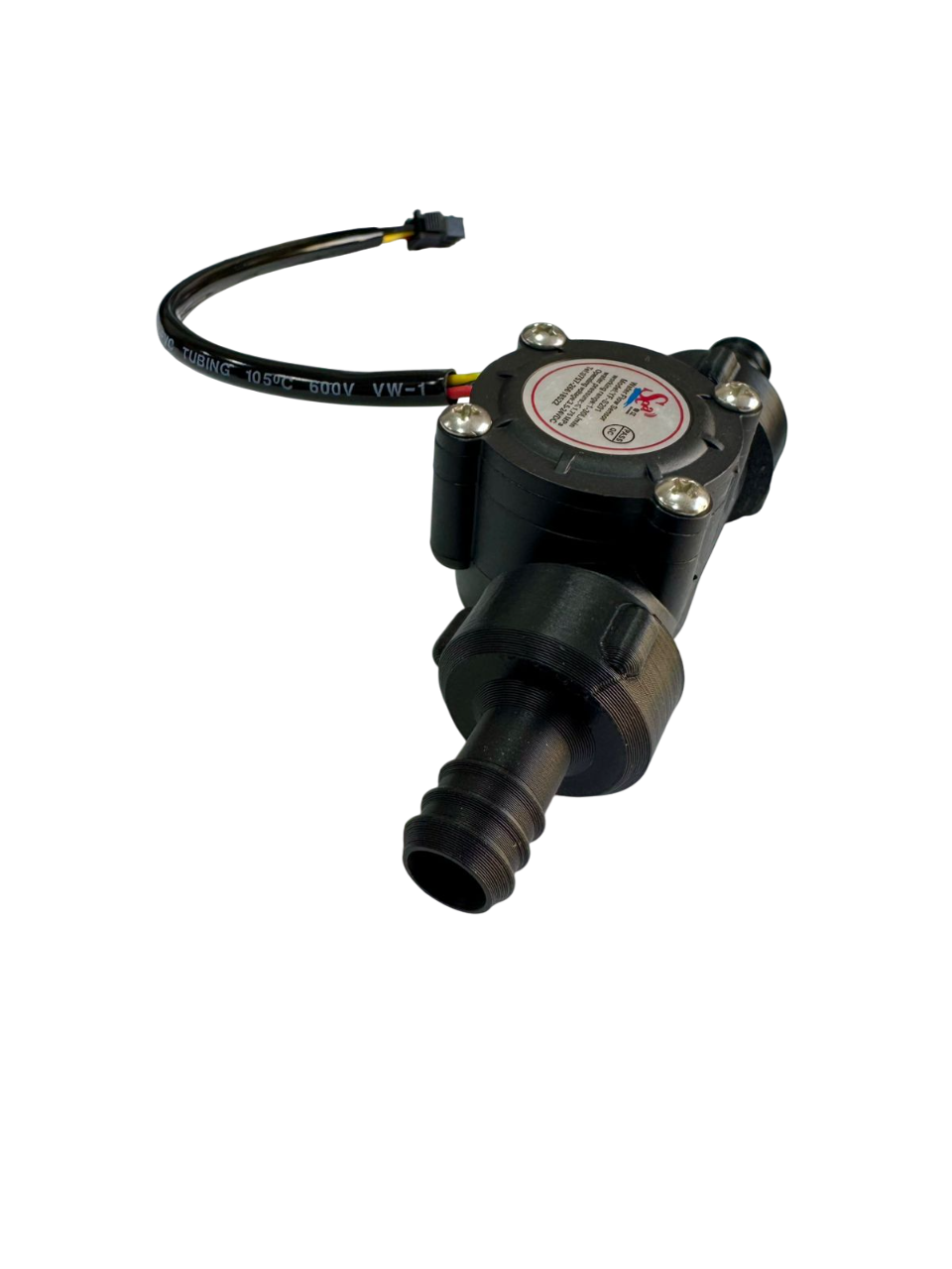 Water Flow Sensor Hose Connector Model YF-S201 (1/2 Inch) 1Pcs