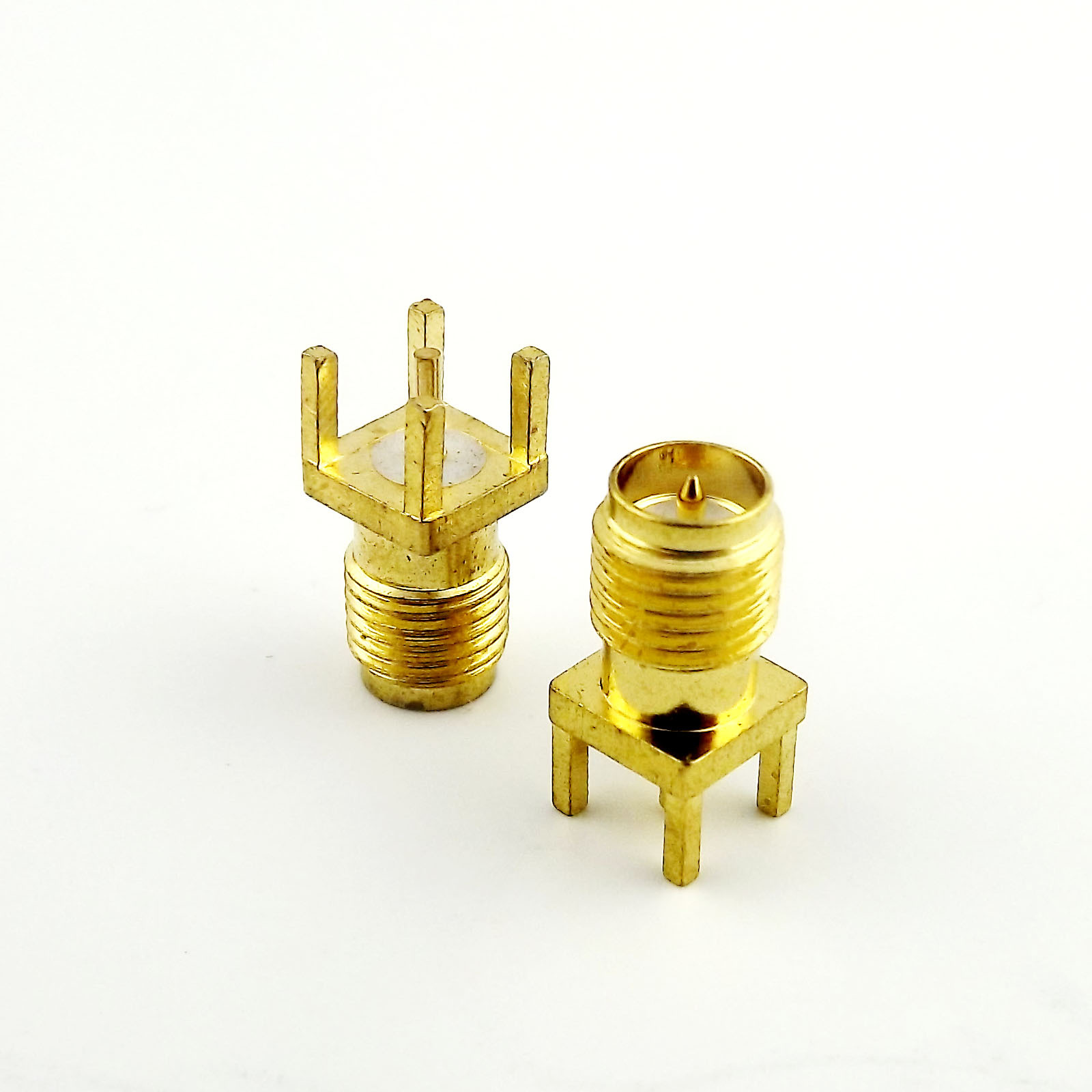 SMA Male Connector 1.6mm Jack Through-Hole for PCB Mount RF Connectors