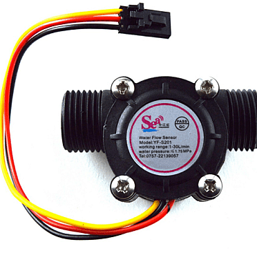 Water Flow Sensor Flowmeter (YF-S201)