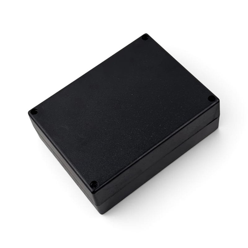 Plastic Project box Black Gold X4 (17cm x 13cm x 6cm)