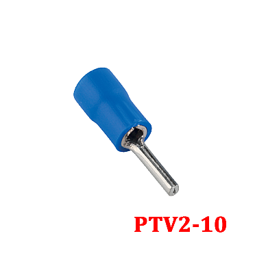 Pin Type Terminal Insulated (PTV2-10) Blue