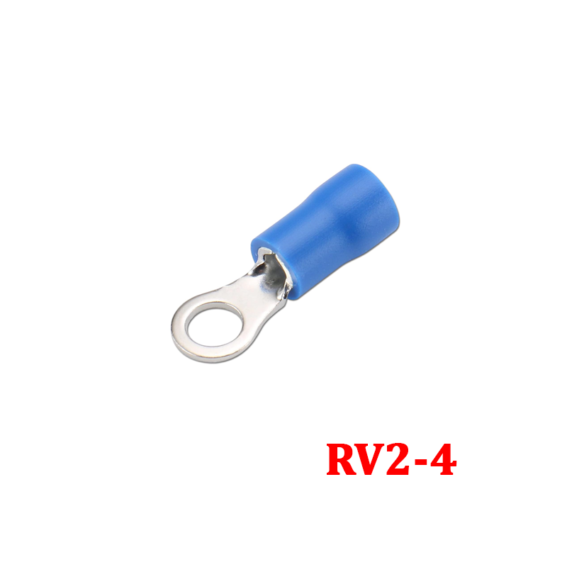 Ring Terminal Insulated (RV2-4) Blue