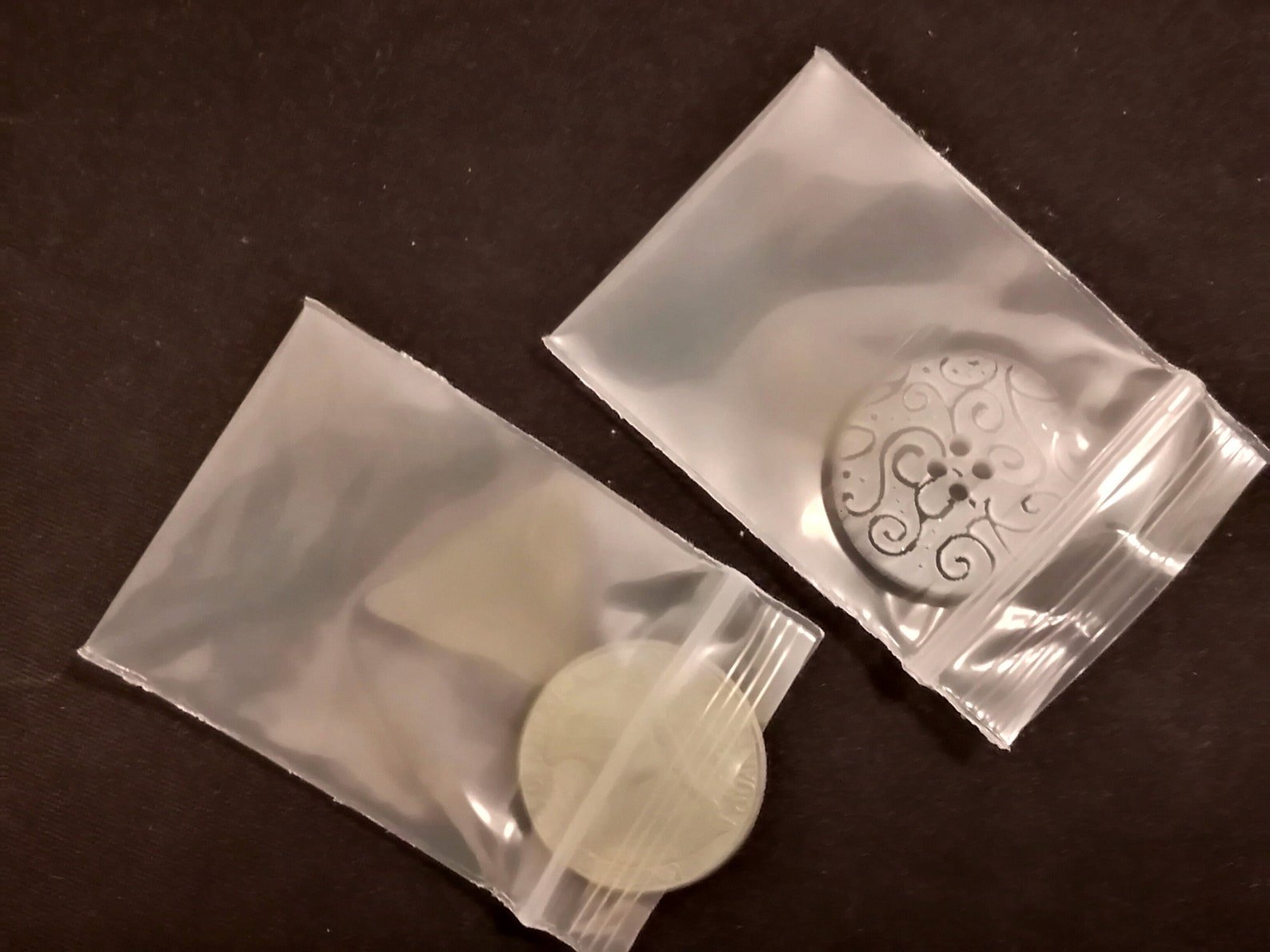 Zip lock Bags Reclosable Clear Poly Bag Size 6x4cm - 100Pcs