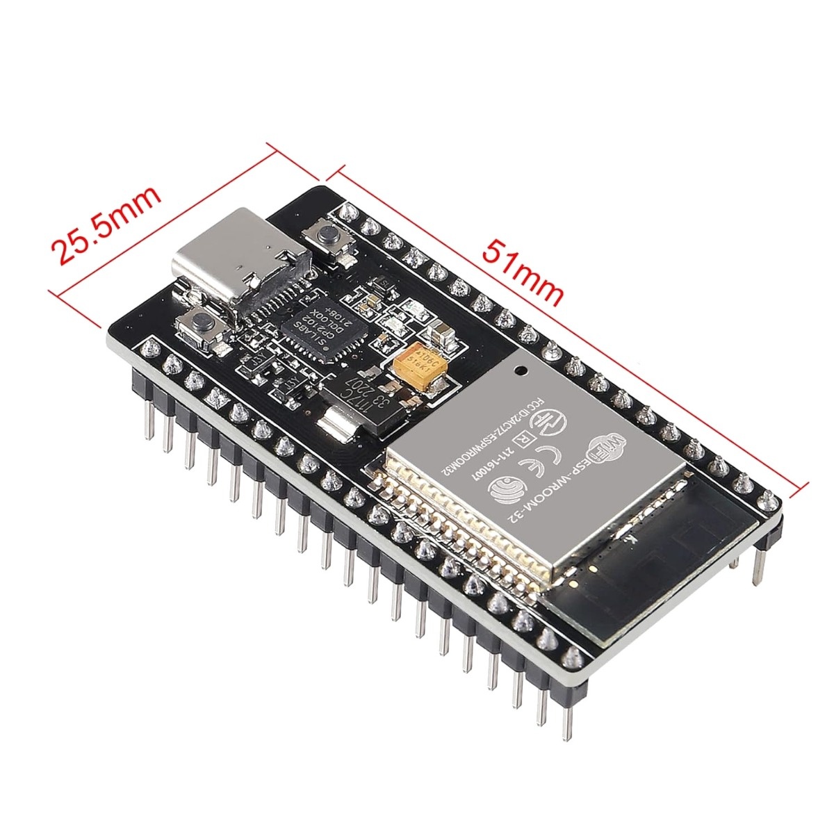 ESP32 (Type-C) Development Board (WIFI and Bluetooth) CP2102