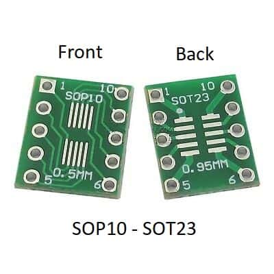 SMD Adapter PCB Board (SOP10 –