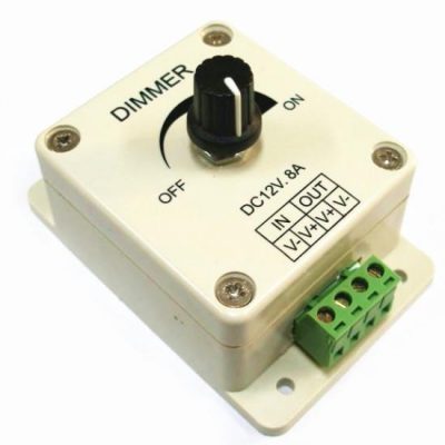 LED Dimmer 12-24V DC, 8A