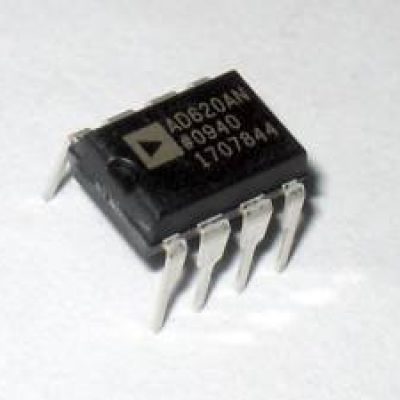 AD620 (Low Power Instrumentation Amplifier)