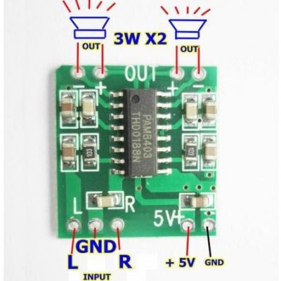 Mini Digital Amplifier Board Module