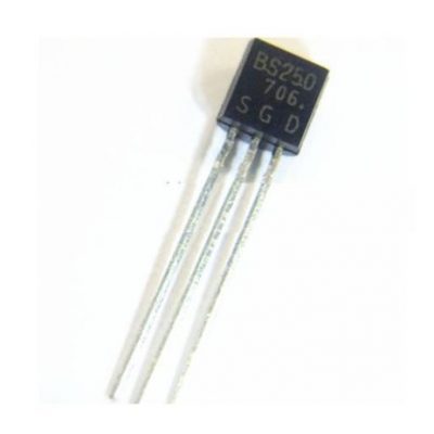 BS 250 Small Signal MOSFET (60V, 500mA)”P-Channel”