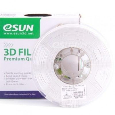 PLA+ Filament Esun1.75mm 1Kg Roll for 3D Printer (White)