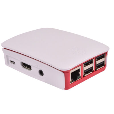 Raspberry Pi 3 Case – Red White