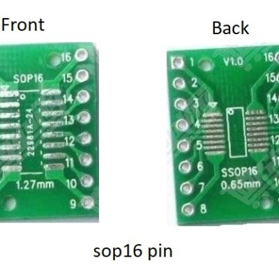 SMD Adapter PCB Board (SSop16 –