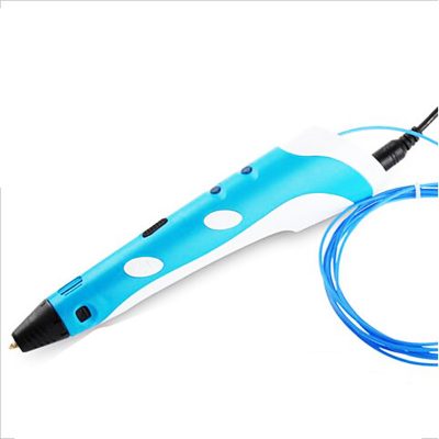 3D Printer Pen with ABS Material ( 100 – 240V )  –  BLUE