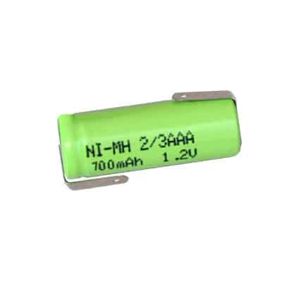 (1pcs) Rechargeable Battery 2/3AAA Ni-MH