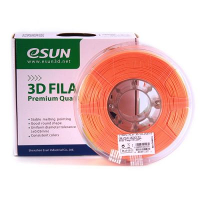 PLA+ Filament Esun1.75mm 1Kg Roll for 3D Printer (Orange)
