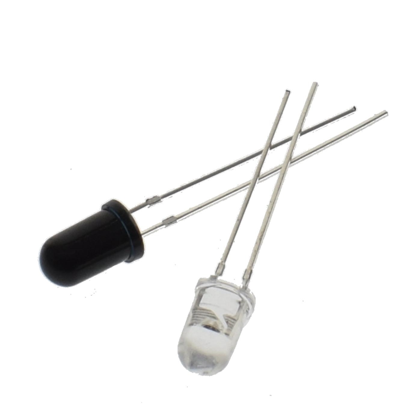 IR 5mm Infrared Led (Receiver + Transmitter)