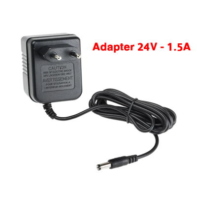DC Power Adapter (24VDC – 1.5A)