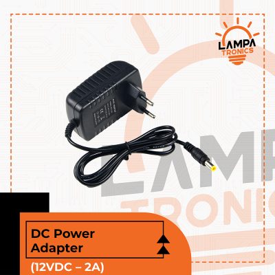 DC Power Adapter (12VDC – 2A)