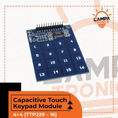 Digital Capacitive Touch Keypad Module 4×4 (TTP229 – 16)