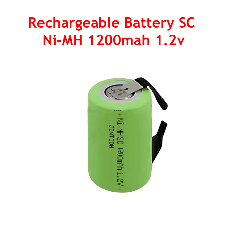 Rechargeable Battery 1.2V SC Ni-MH (Real Capacity: 1200mah)