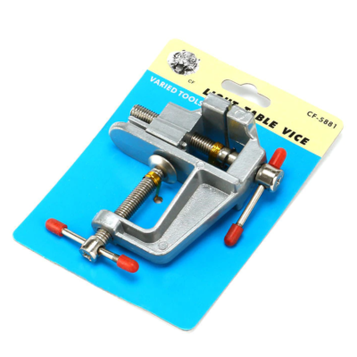 Mini Table Vice with Clamp (CF-5881)